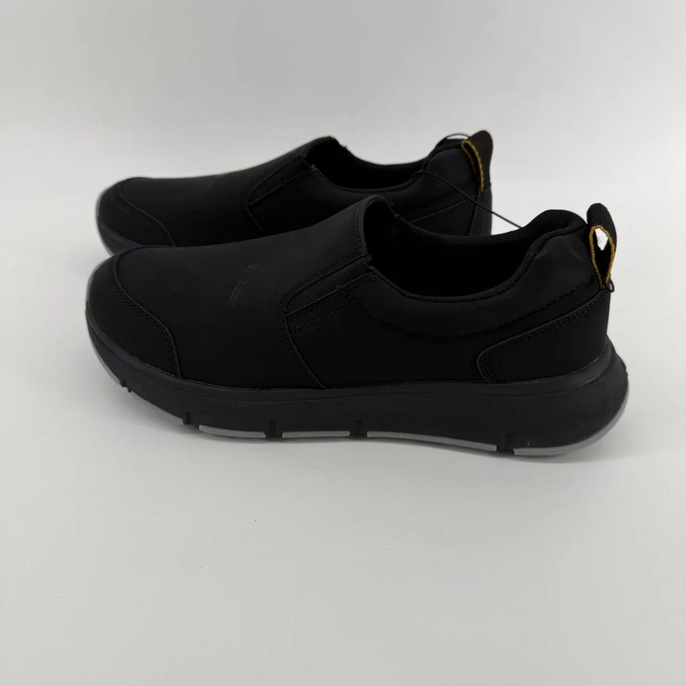 Gerry Moc‎ II Mens Slip On Shoes Black Taupe Outdoor Casual Sneakers Size 9.5
